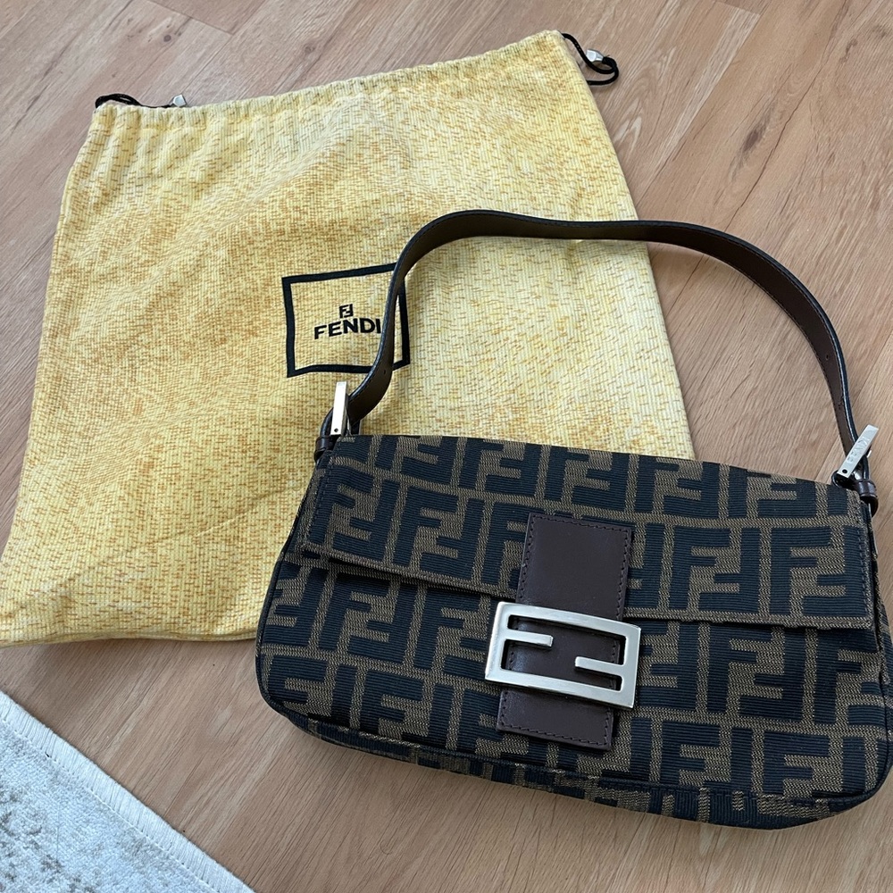 Fendi Zucca Baguette